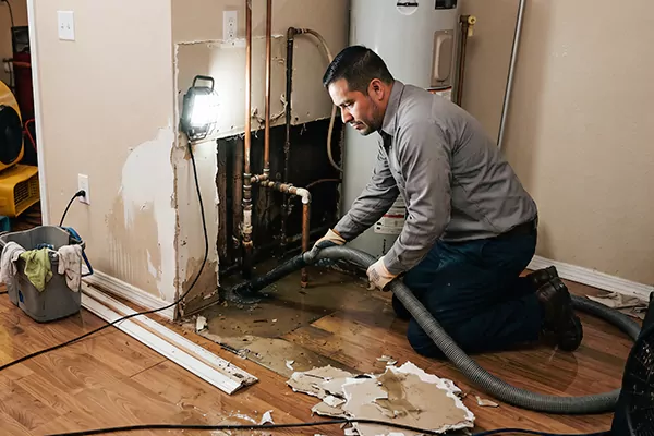 Burst Pipe Clean Up Coachella