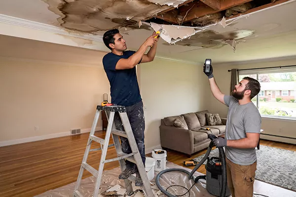 Ceiling Water Damage Restoration Coachella