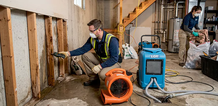 Basement Restoration After Water Damage in Coachella