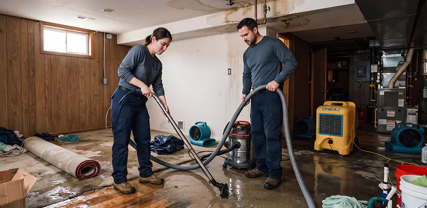 Frozen Pipe Burst Cleanup in Coachella
