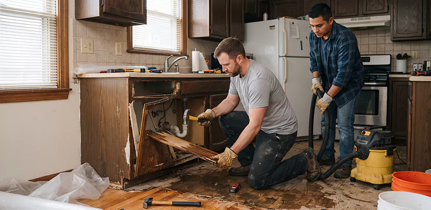 Repairing Water Damaged MDF Cabinets in Coachella