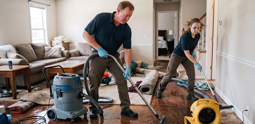 Hidden Leak Clean Up in Coachella